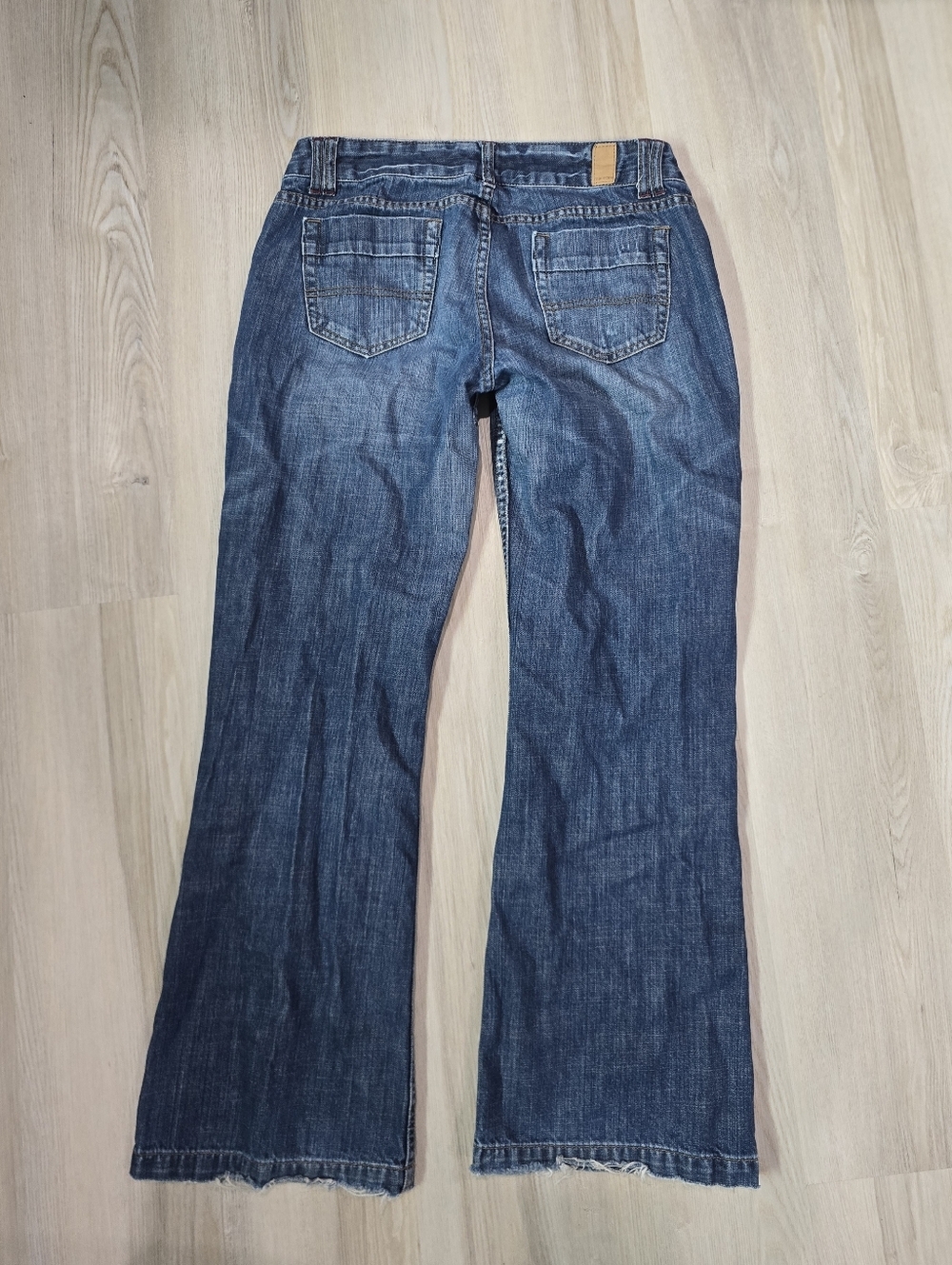 Maurices Women's Dark Wide Leg Jeans Size 11/12 - Picture 3 of 4